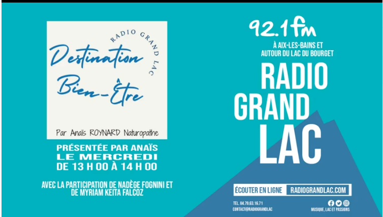 "L'olfactothérapie dans mon accompagnement", Radio grand lac avec Anaïs Roynard, octobre 2023