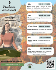 évènements Naturocoach automne